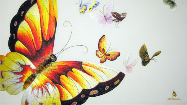 Nguyên tắc treo tranh bướm hợp phong thủy cho nhà ở
