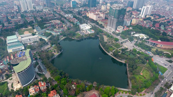 Chung cư ven hồ ở Hà Nội có giá bao nhiêu?