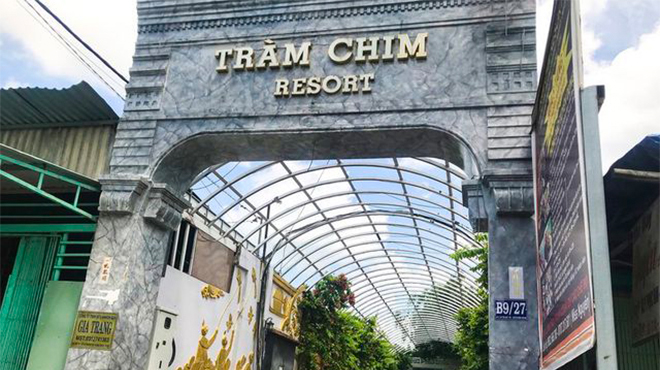 Xử lý tổ hợp công trình Gia Trang quán – Tràm Chim Resort
